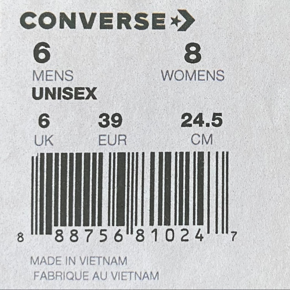 NWT Converse Chuck 70 OX Archive Print - Picture 10 of 10